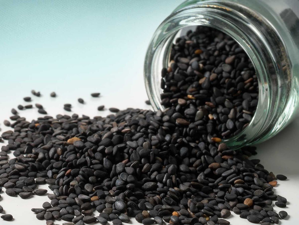 Prażony japoński czarny sezam 50g