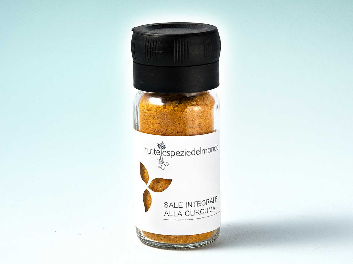 Sól Kurkumowa - Zakrętka do Mielenia Słoik 100g